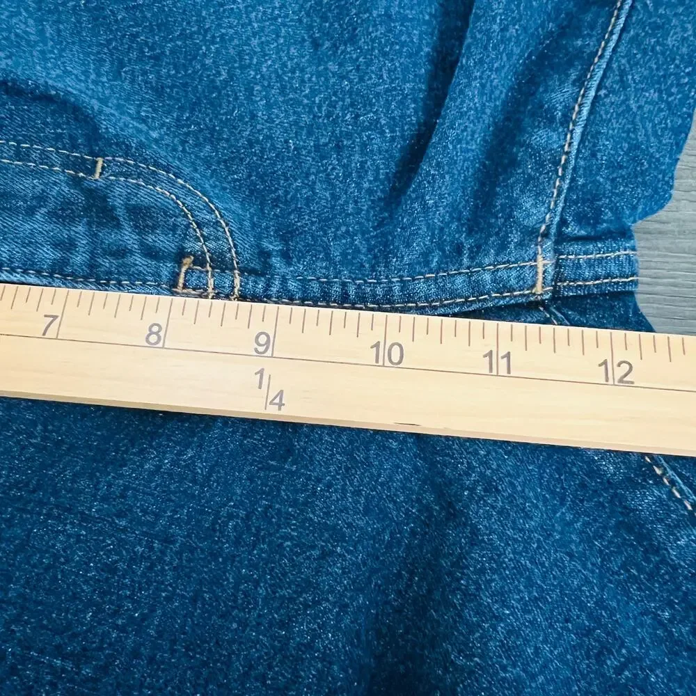 J Crew Jeans Men's 36X30 Blue Straight Leg Denim (Measures 36X29)